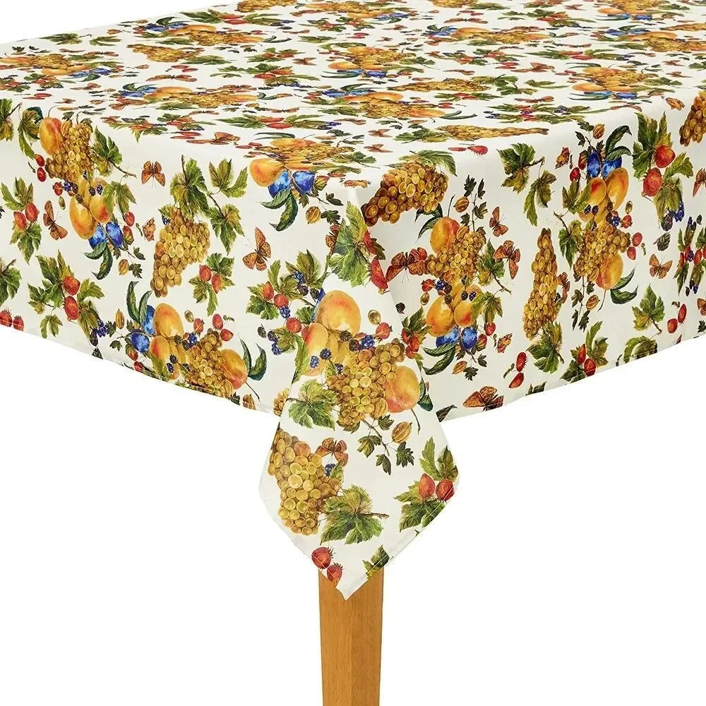 1 Printed Fabric Tablecloth,52